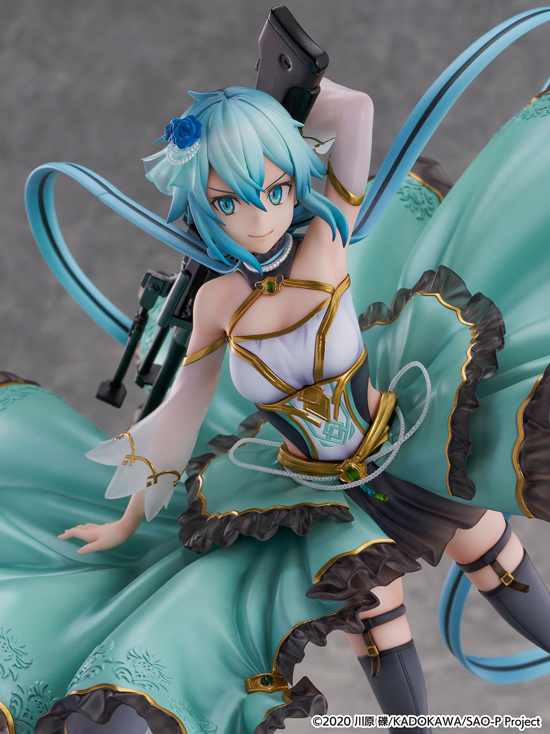 PRE ORDER – 1/7 SWORD ART ONLINE - SINON - CRYSTAL DRESS VER. SCALE FIGURE