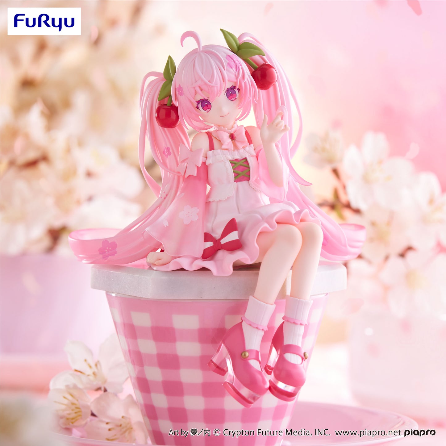 PRE ORDER – HATSUNE MIKU NOODLE STOPPER FIGURE -SAKURA MIKU 2025-