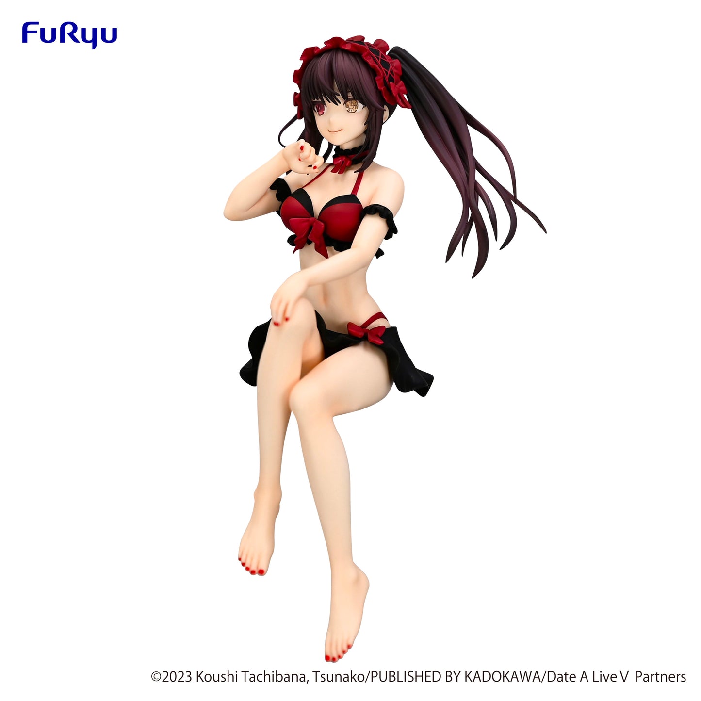 BACK ORDER – DATE A LIVE Ⅴ NOODLE STOPPER FIGURE -KURUMI TOKISAKI SWIMSUIT VER.-