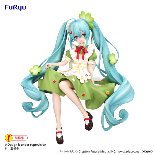 BACK ORDER – HATSUNE MIKU NOODLE STOPPER FIGURE -FLOWER FAIRY CLOVER-