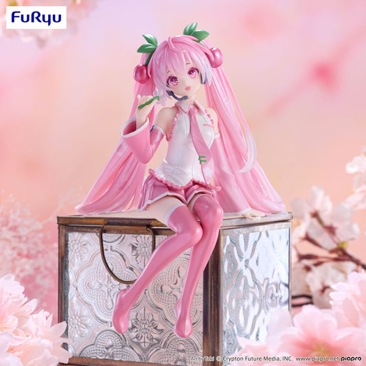 PRE ORDER – HATSUNE MIKU NOODLE STOPPER FIGURE -SAKURA MIKU 2024 PEARL COLOR VER.-