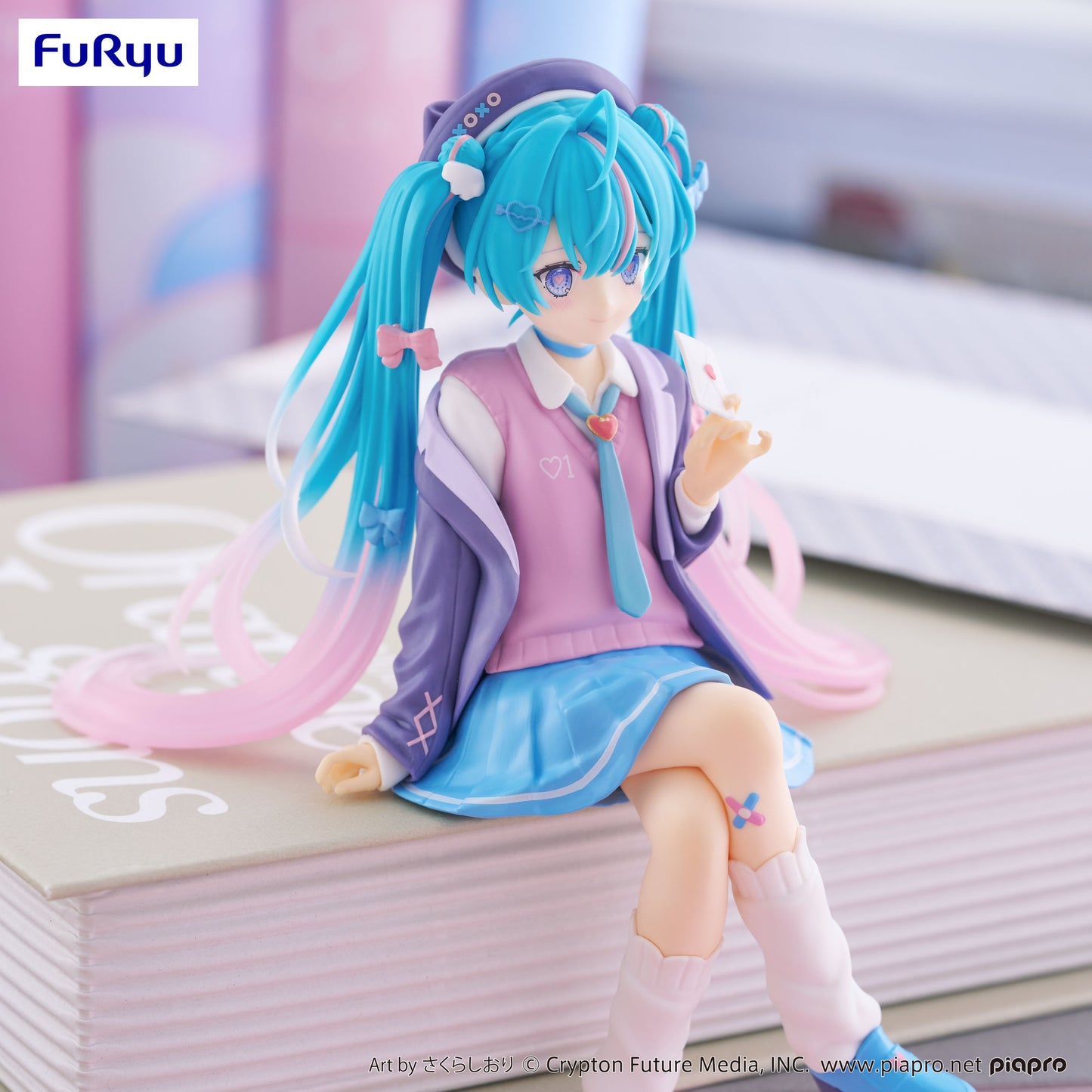 BACK ORDER – HATSUNE MIKU - NOODLE STOPPER FIGURE - LOVE BLAZER NAVY COLOR VER.