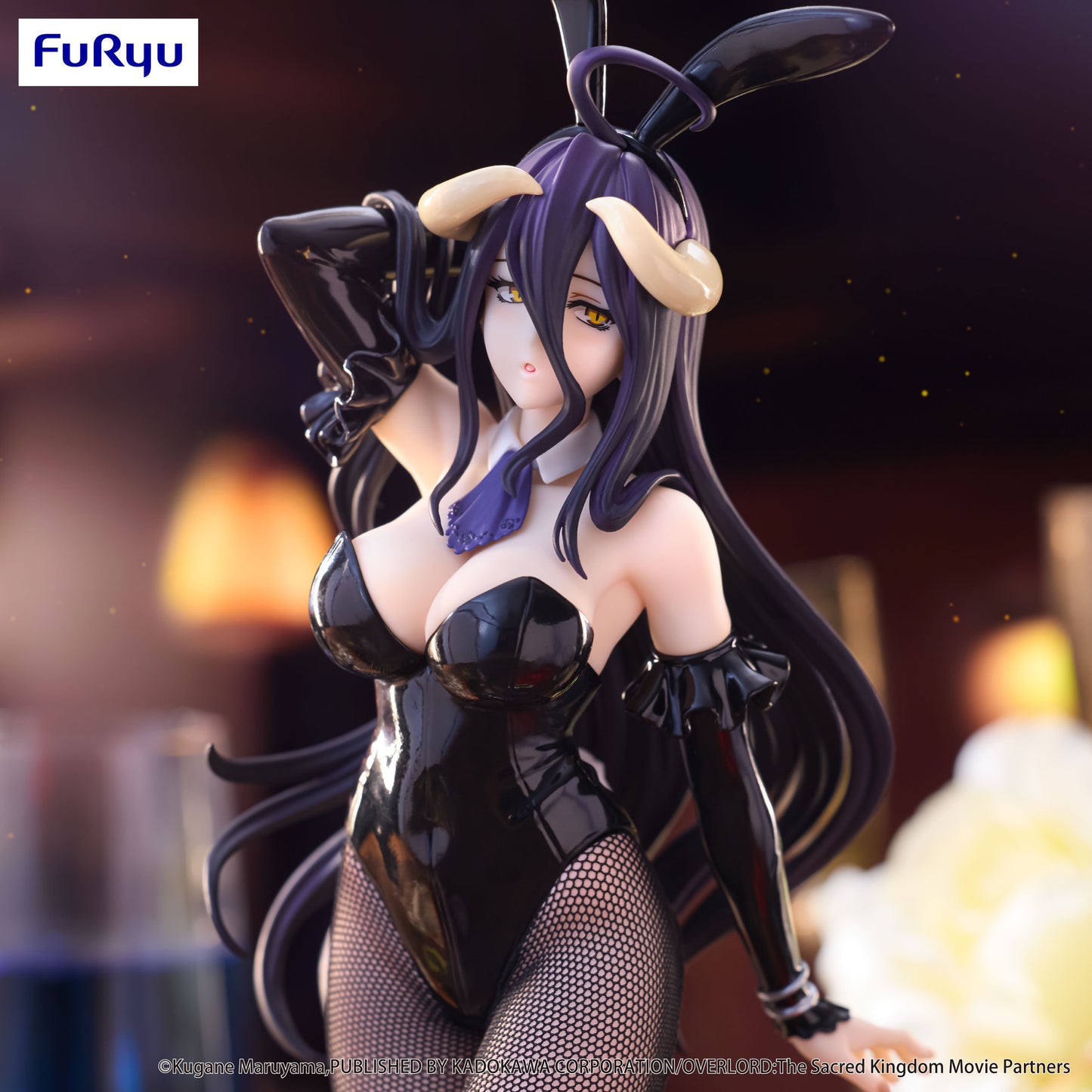 BACK ORDER – OVERLORD - BICUTE BUNNIES FIGURE - ALBEDO BLACK COLOR VER.