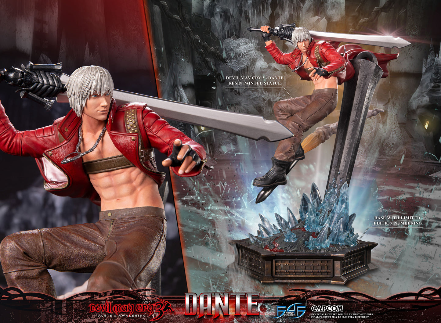 PRE ORDER – FIRST 4 FIGURES DEVIL MAY CRY 3 - DANTE