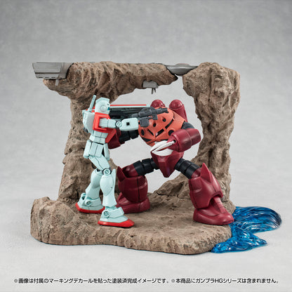 PRE ORDER – REALISTIC MODEL SERIES MOBILE SUIT GUNDAM G STRUCTURE 【 GS01 】 TRAGEDY IN JABURO （ MATERIAL COLOR EDITION ）