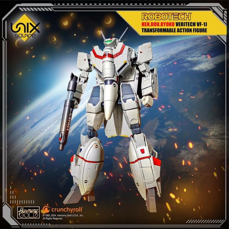 BACK ORDER – [HEN DOU RYOKU] VERITECH VF-1J TRANSFORMABLE ACTION FIGURE