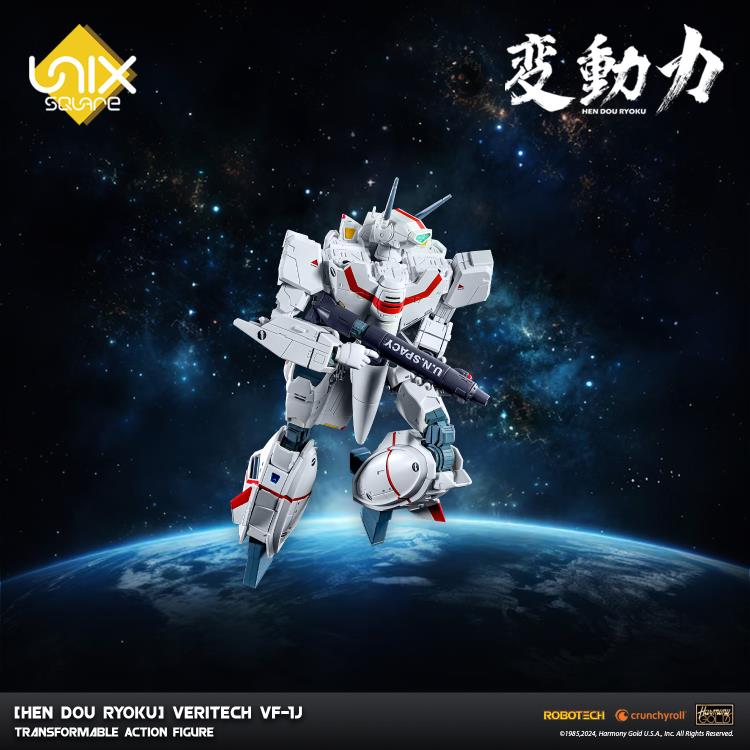 BACK ORDER – [HEN DOU RYOKU] VERITECH VF-1J TRANSFORMABLE ACTION FIGURE