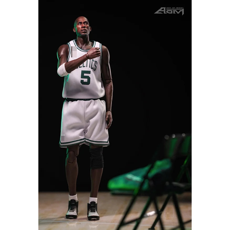 PRE ORDER – 1/6 AOM TOYS AOM-KGLGS CHAMPION THREE BIG HEADS SERIES 08 WOLF KEVIN GARNETT LARGE GOODS SET (LIMITED TO 100 PIECES)