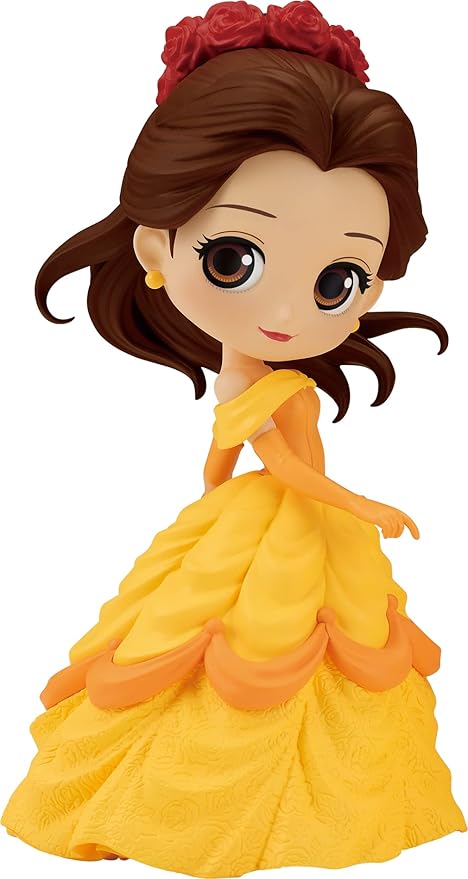 Q POSKET - DISNEY CHARACTERS - FLOWER STYLE - BELLE (VER.A)