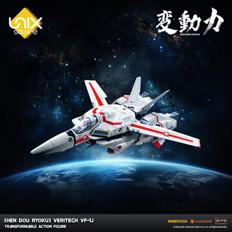 BACK ORDER – [HEN DOU RYOKU] VERITECH VF-1J TRANSFORMABLE ACTION FIGURE