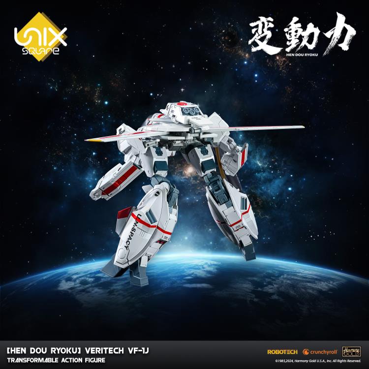 BACK ORDER – [HEN DOU RYOKU] VERITECH VF-1J TRANSFORMABLE ACTION FIGURE