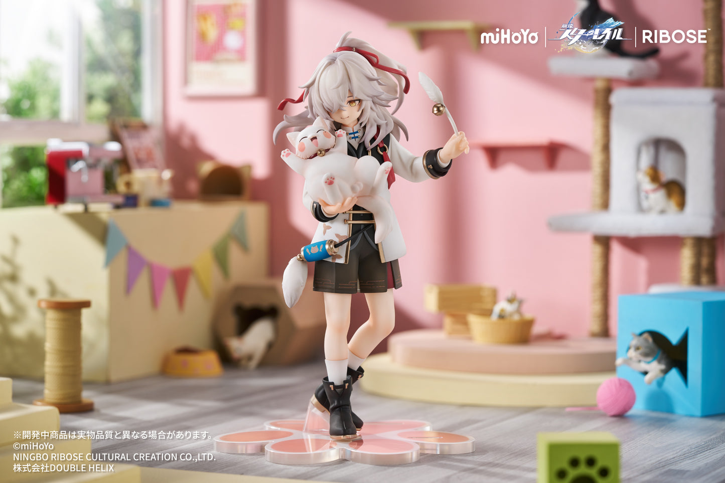 PRE ORDER – RIBOSE RISE UP+ HONKAI: STAR RAIL LITTLE CAT SERIES JING YUAN VER.