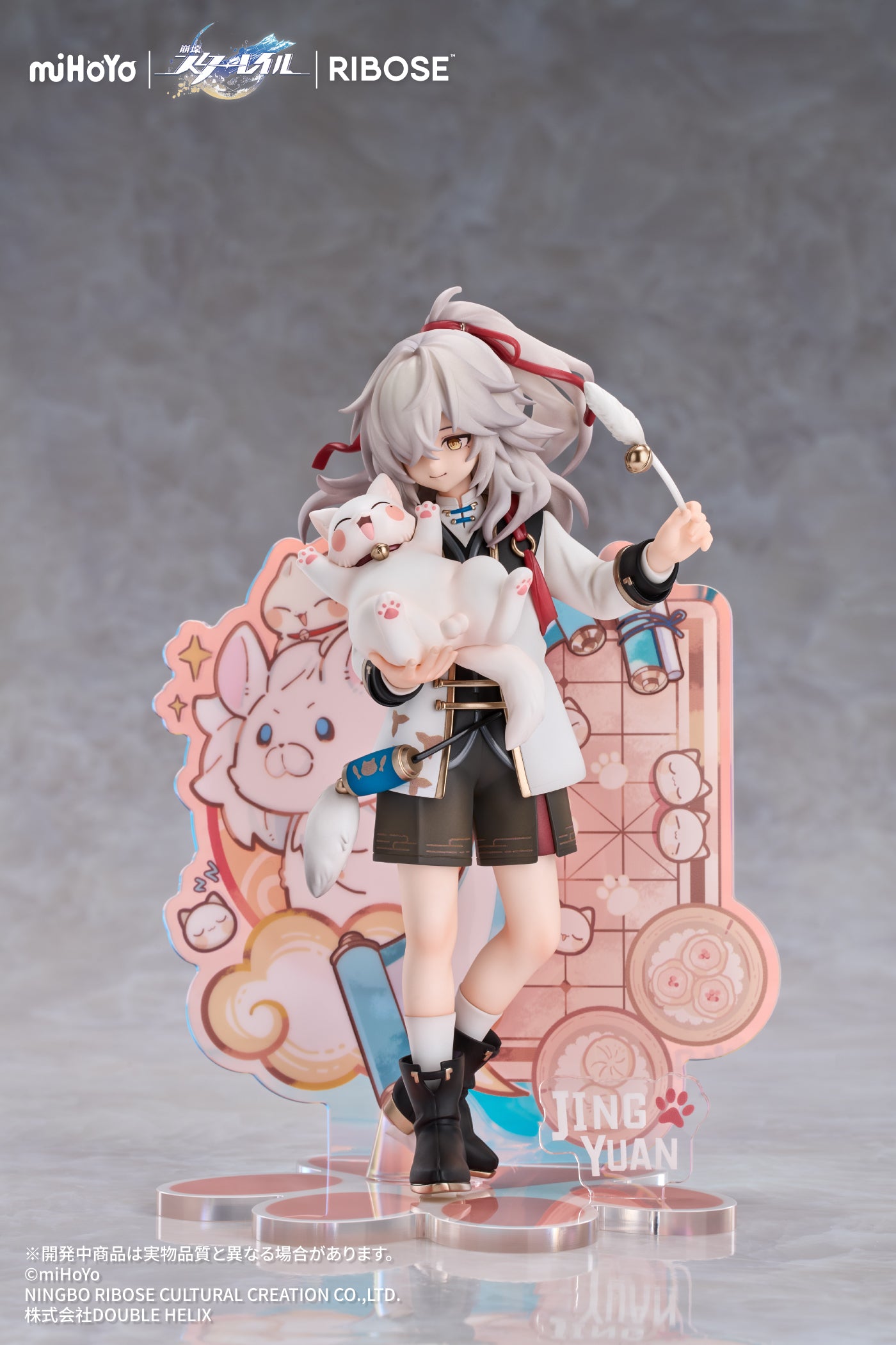 PRE ORDER – RIBOSE RISE UP+ HONKAI: STAR RAIL LITTLE CAT SERIES JING YUAN VER.