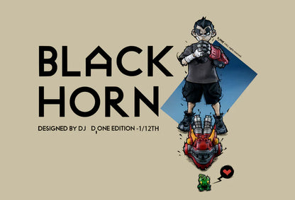 PRE ORDER – 1/12 THE CIRCLE - BLACK HORN - YEAR OF THE LOONG LIMITED EDITION