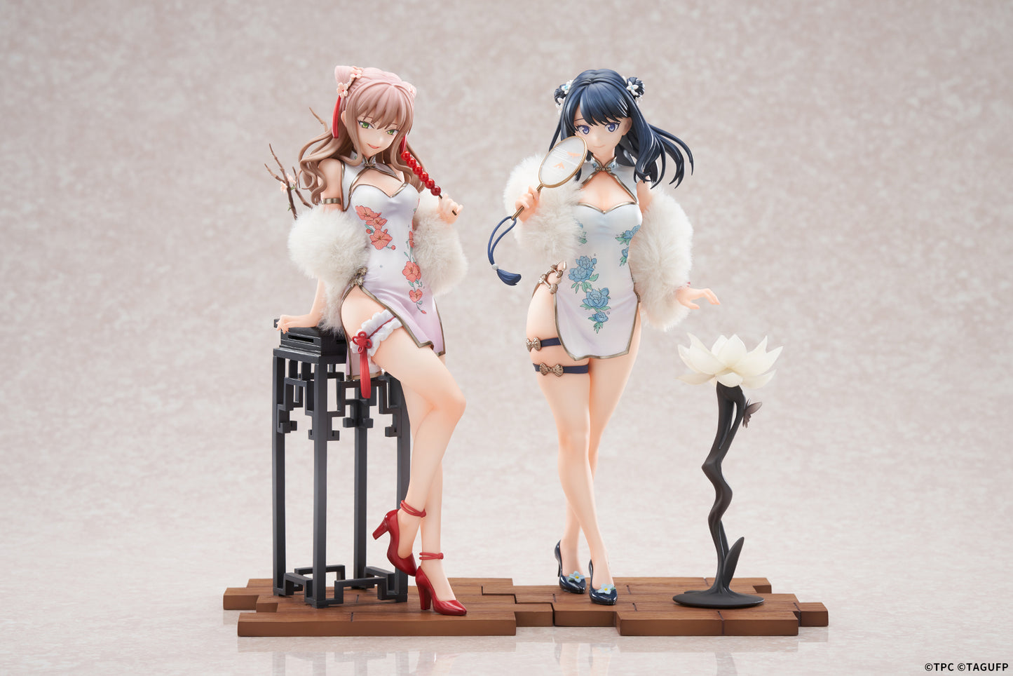 PRE ORDER – 1/7 GRIDMAN UNIVERSE - RIKKA TAKARADA & YUME MINAMI SET CHINA DRESS VER.