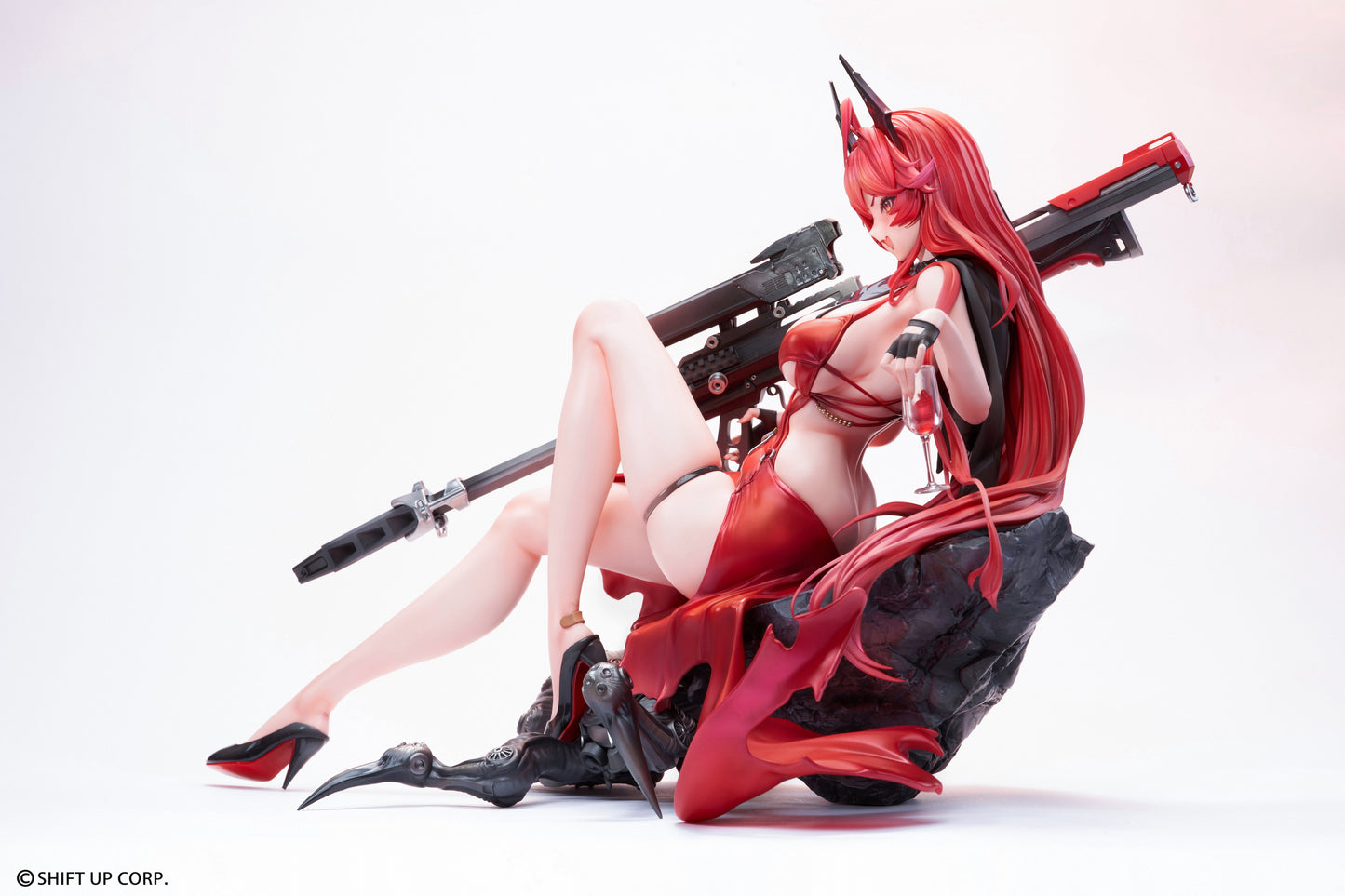 PRE ORDER – 1/4 GODDESS OF VICTORY - NIKKE RED HOOD NONSENSE RED - DELUXE EDITION