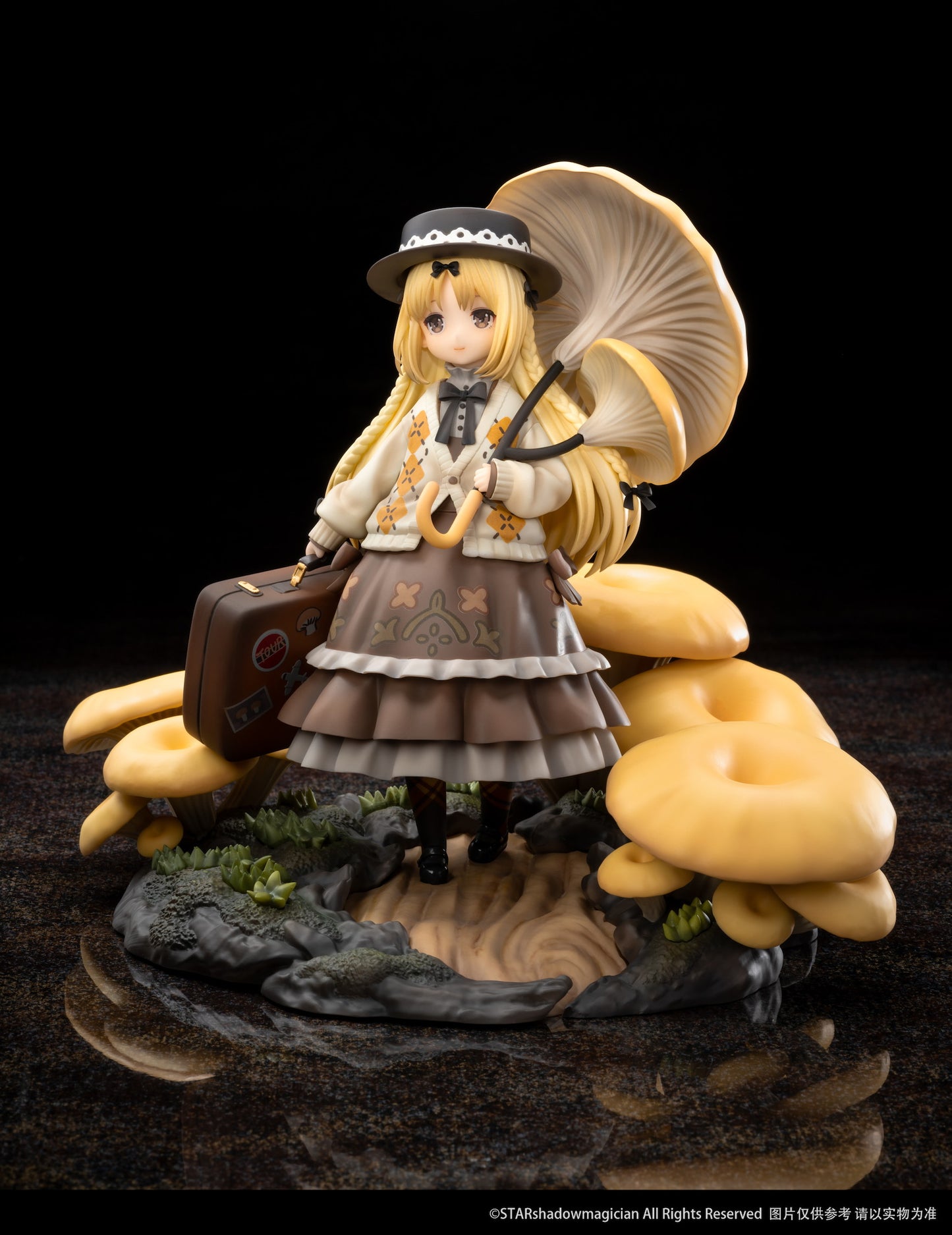 PRE ORDER – 1/1 MUSHROOM GIRLS SERIES NO.3 PLEUROTUS CITRINOPILEATUS