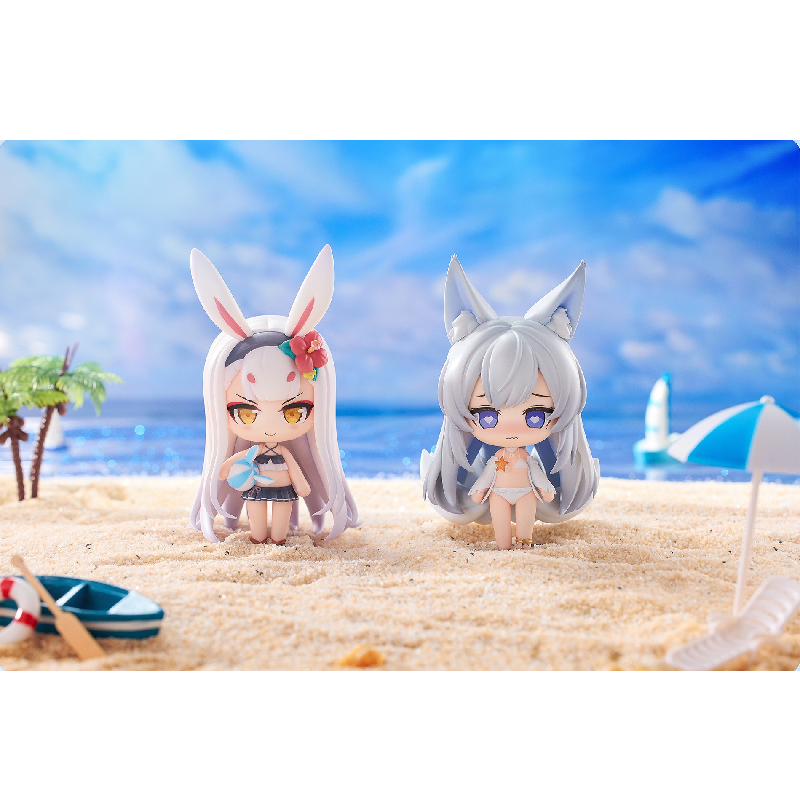 PRE ORDER – AZUR LANE SUMMER SWIMSUIT COMPLETE MODEL CHIBI FIGURE VOL.1 ( SET OF 3 ) - NOSHIRO , SHIMAKAZE , SHINANO