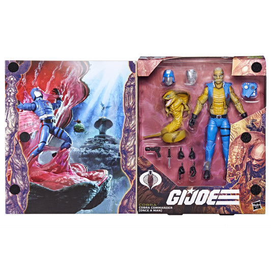 PRE ORDER – G.I. JOE CLASSIFIED SERIES: #130, COBRA COMMANDER ( ONCE A MAN )