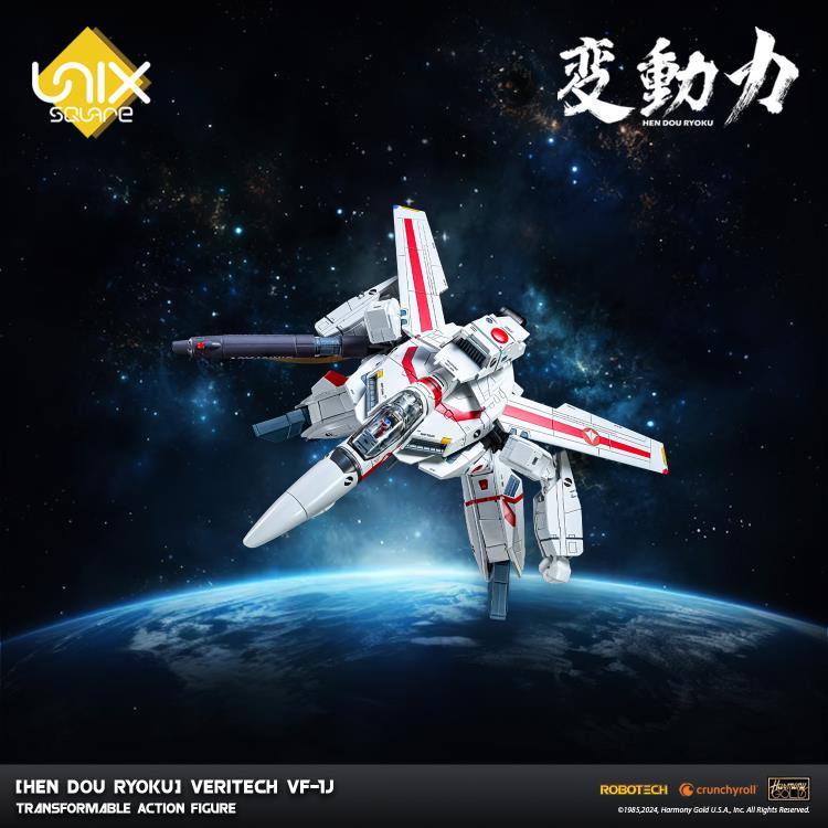 BACK ORDER – [HEN DOU RYOKU] VERITECH VF-1J TRANSFORMABLE ACTION FIGURE