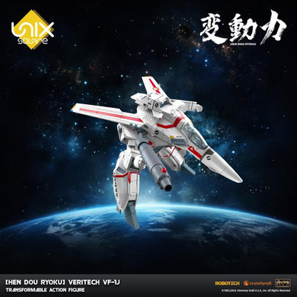 BACK ORDER – [HEN DOU RYOKU] VERITECH VF-1J TRANSFORMABLE ACTION FIGURE