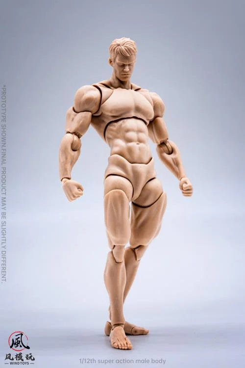 PRE ORDER – 1/12 WIND TOYS WT001-A SUPER WHITE ACTION MALE BODY