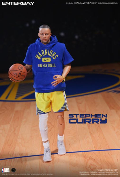 PRE ORDER – 1/6 ENTERBAY REAL MASTERPIECE RM-1099 NBA STEPHEN CURRY WAX FIGURE