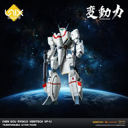 BACK ORDER – [HEN DOU RYOKU] VERITECH VF-1J TRANSFORMABLE ACTION FIGURE