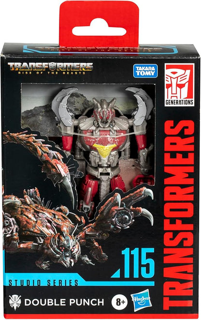 PRE ORDER – TRANSFORMERS TOYS STUDIO SERIES DELUXE CLASS RISE OF THE BEASTS 115 DOUBLE PUNCH (8PCS/SET)