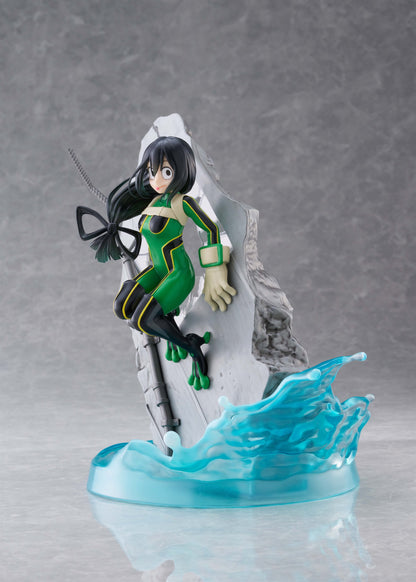 PRE ORDER – MY HERO ACADEMIA DRESSTA STATUE FIGURE - TSUYU ASUI