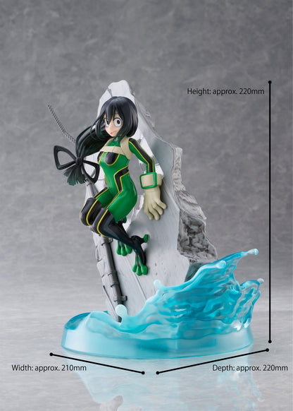 PRE ORDER – MY HERO ACADEMIA DRESSTA STATUE FIGURE - TSUYU ASUI