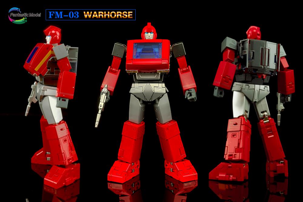 PRE ORDER – FANSTOYS - FANTASTIC MODEL FM-03 WARHORSE - IRONHIDE