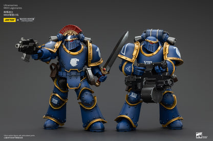 PRE ORDER – 1/18 JOYTOY ULTRAMARINES LEGION MK III TACTICAL SQUAD - SERGEANT WITH POWER SWORD JT00102