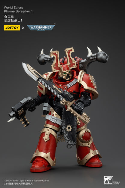 PRE ORDER – 1/18 JOYTOY WORLD EATERS: KHORNE BERSERKER 1 JT00577