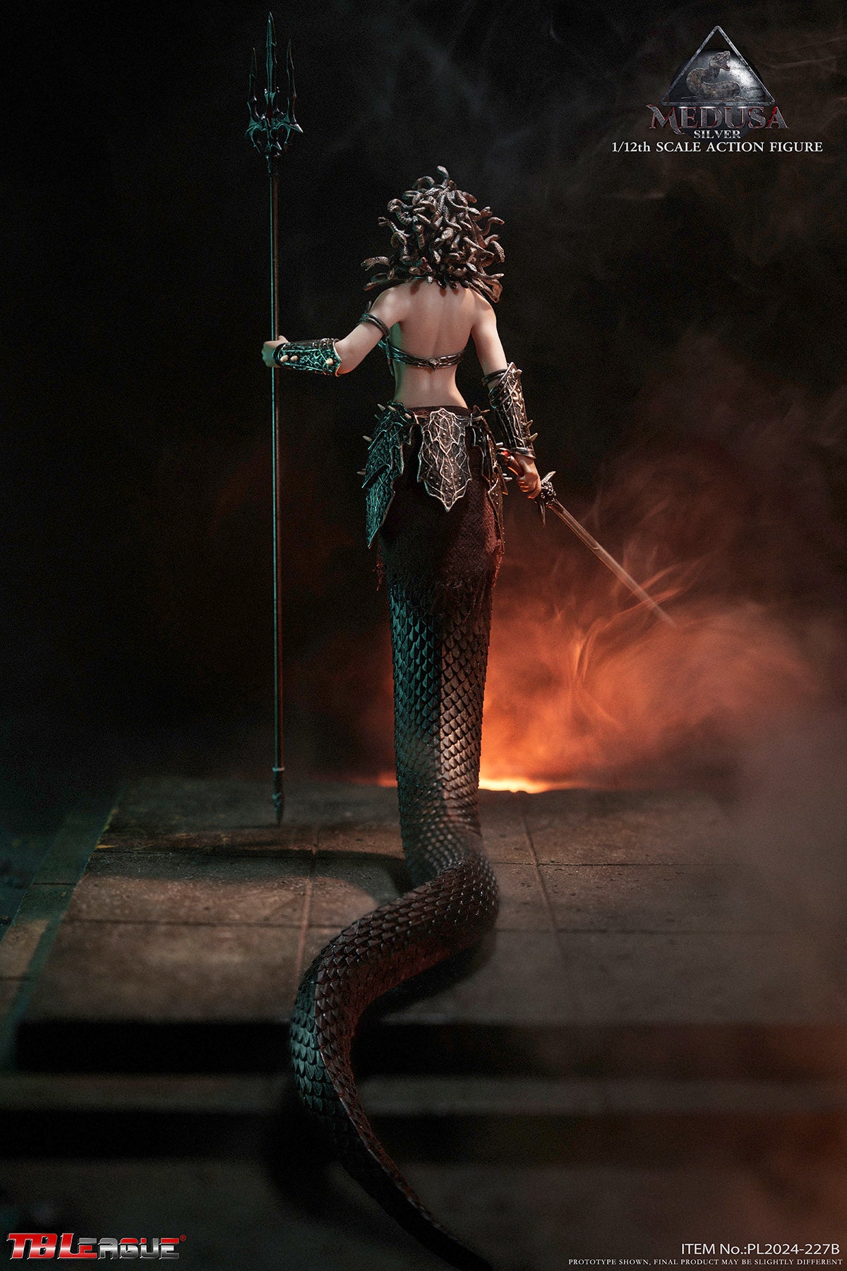 PRE ORDER – 1/12 MEDUSA SNAKE TAIL VER - SILVER