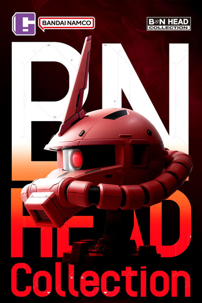 BACK ORDER – BN HEAD COLLECTION VOL.3 MS-06S ZAKU II CHAR AZNABLE'S CUSTOM MOBILE SUIT