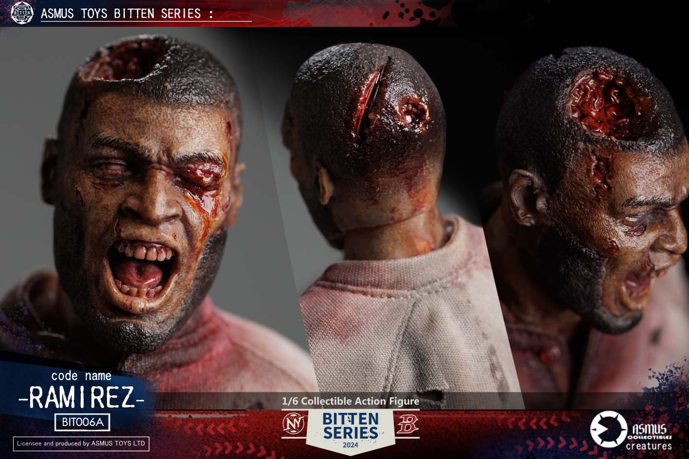 PRE ORDER – 1/6 ASMUS TOYS BITTEN - RAMIREZ