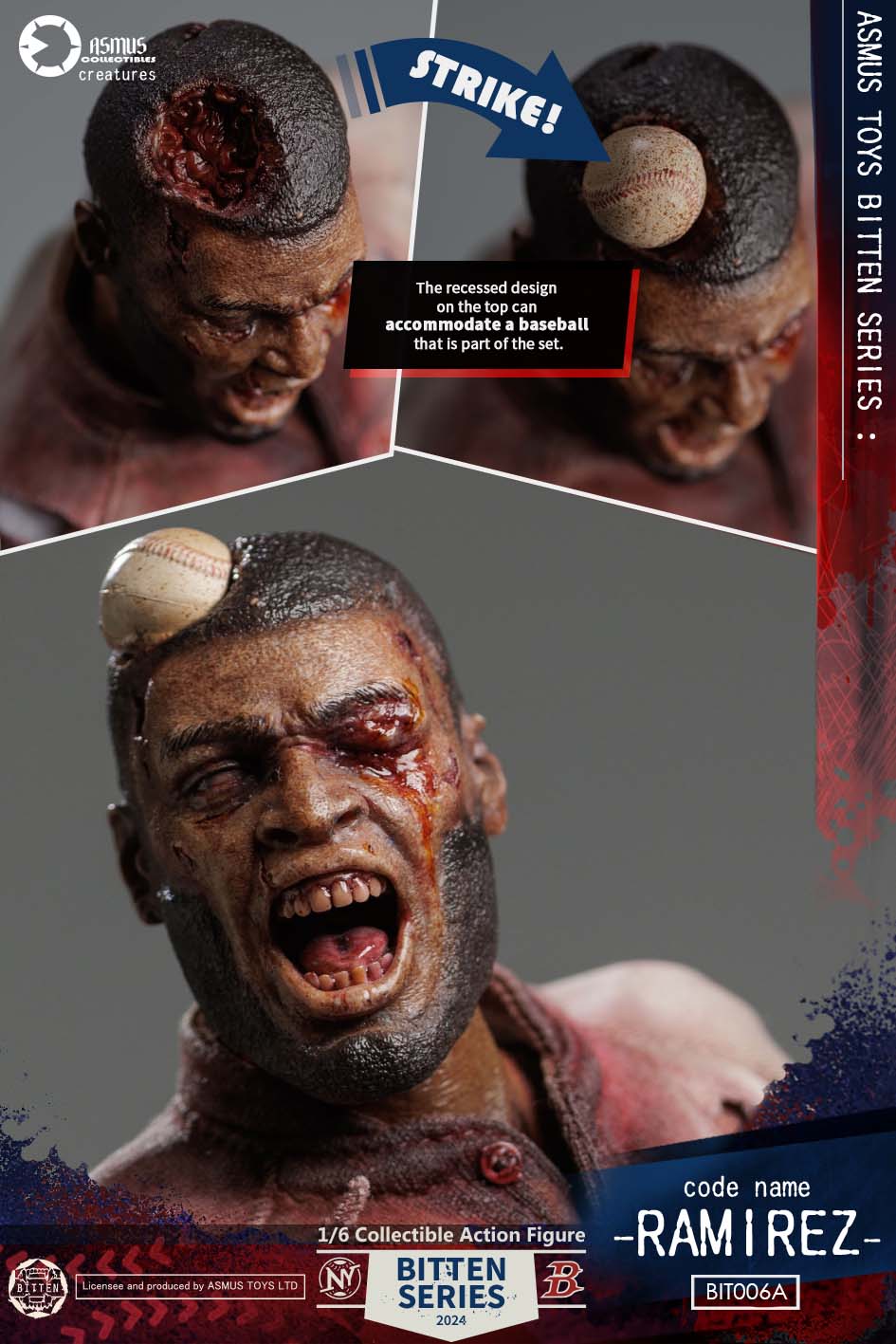 PRE ORDER – 1/6 ASMUS TOYS BITTEN - RAMIREZ