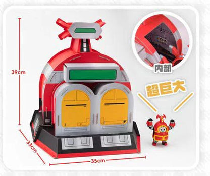 PRE ORDER – KABUTO BASE ORO MAX ORANGE CAT INDUSTRY [ FLYING ROBOT & WHEEL ROLLING PAPER MEMBRANE ]