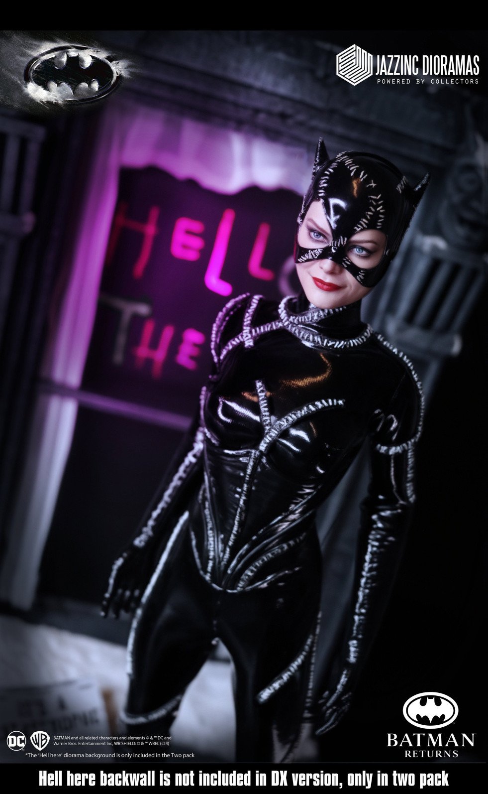 PRE ORDER – 1/6 JAZZINC DIORAMAS BATMAN RETURNS - CATWOMAN (DELUXE CLEAN VERSION)