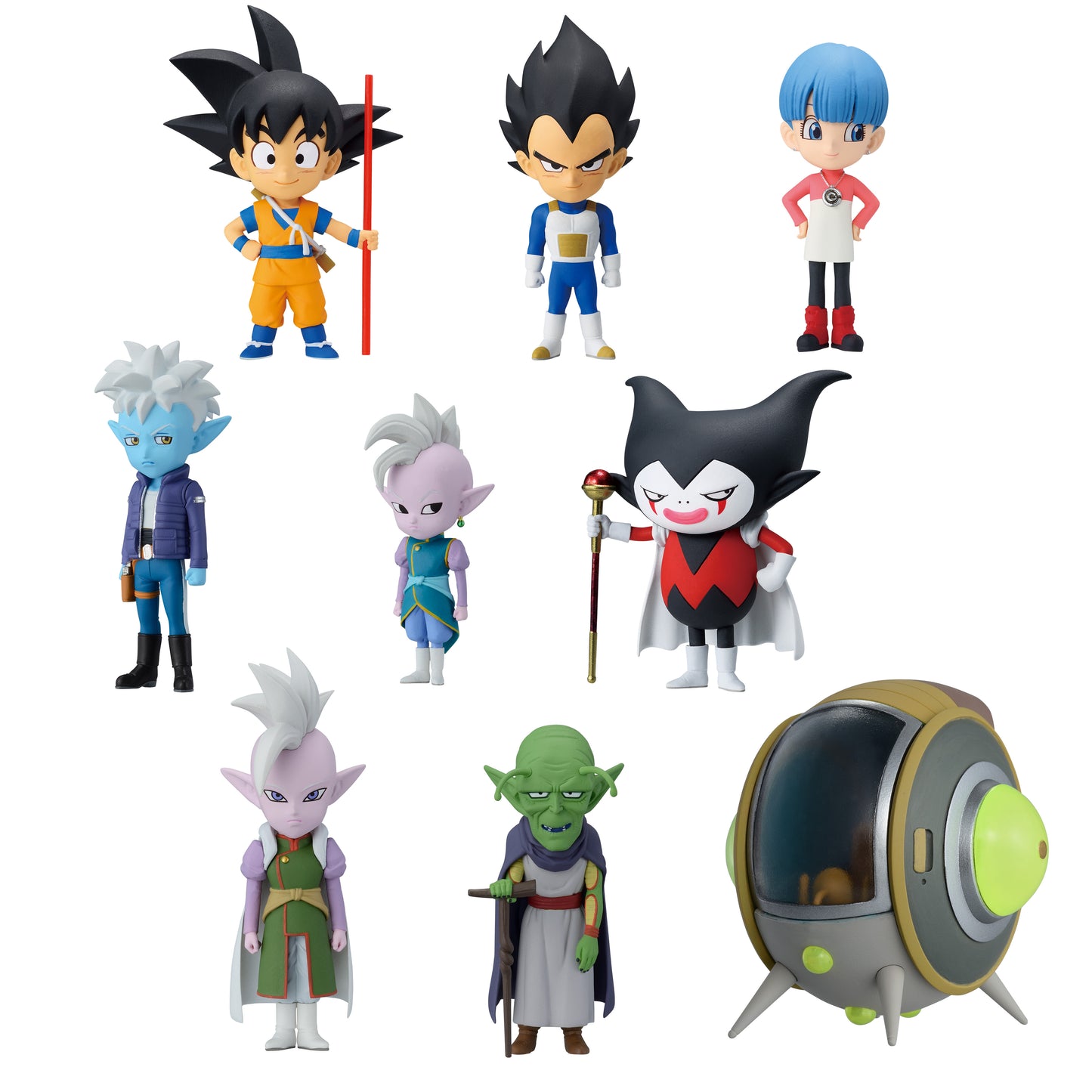 PRE ORDER – DRAGON BALL DAIMA WORLD COLLECTABLE FIGURE PREMIUM VOL.1 SET (9PCS)