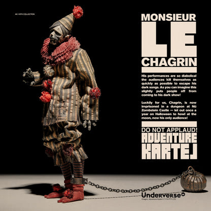 PRE ORDER – UNDERVERSE 12IN ADVENTURE KARTEL MONSIEUR CHAGRIN UV202412