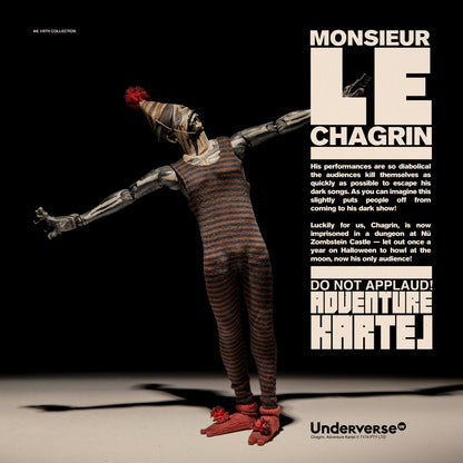 PRE ORDER – UNDERVERSE 12IN ADVENTURE KARTEL MONSIEUR CHAGRIN UV202412