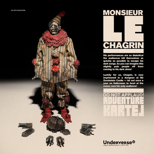 PRE ORDER – UNDERVERSE 12IN ADVENTURE KARTEL MONSIEUR CHAGRIN UV202412