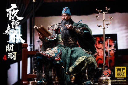 PRE ORDER – 1/6 JSTOYS NIGHT-READING THE SPRING AND AUTUMN ANNALS GUAN YU YUCHANG WF2024 - EVENT-EXCLUSIVE EDITION W001