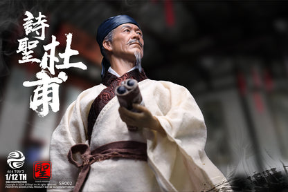 PRE ORDER – 1/12 303TOYS SAGE SERIES DU FU THE POET SAGE ( STANDARD ) SR002