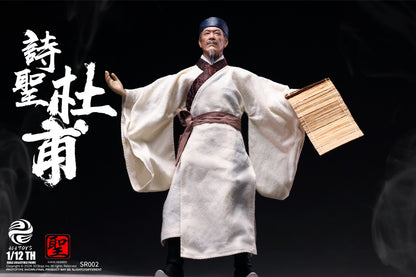 PRE ORDER – 1/12 303TOYS SAGE SERIES DU FU THE POET SAGE ( STANDARD ) SR002