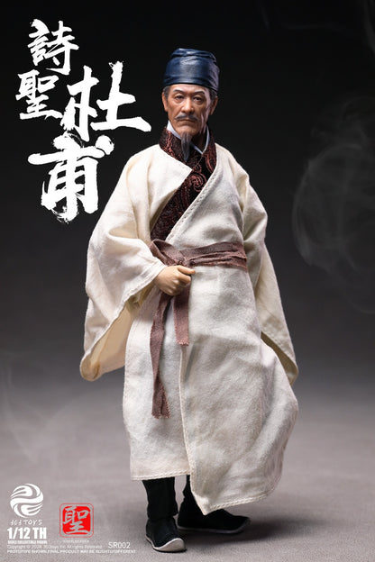 PRE ORDER – 1/12 303TOYS SAGE SERIES DU FU THE POET SAGE ( STANDARD ) SR002