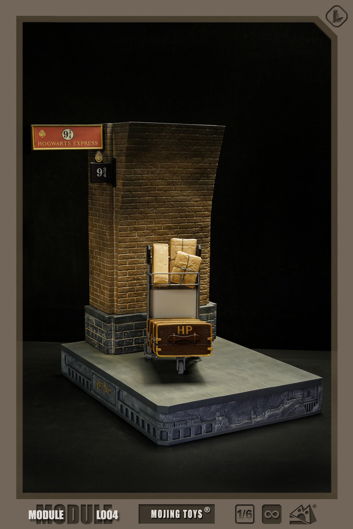 PRE ORDER – 1/6 MOJINGTOYS MODULE SERIES HARRY POTTER PLATFORM NINE AND THREE-QUARTERS L004C