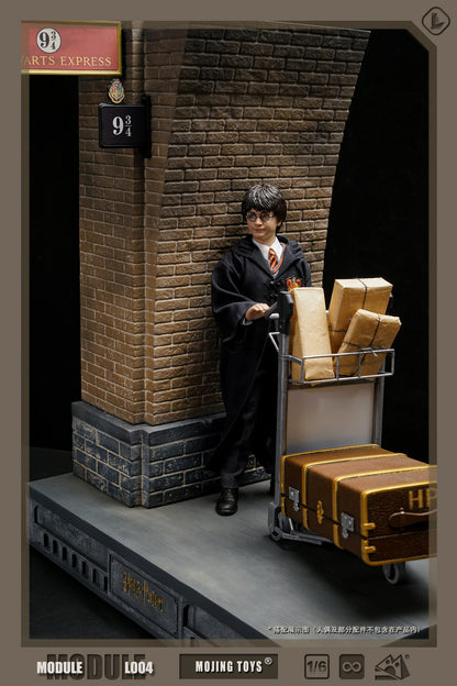 PRE ORDER – 1/6 MOJINGTOYS MODULE SERIES HARRY POTTER PLATFORM NINE AND THREE-QUARTERS L004C